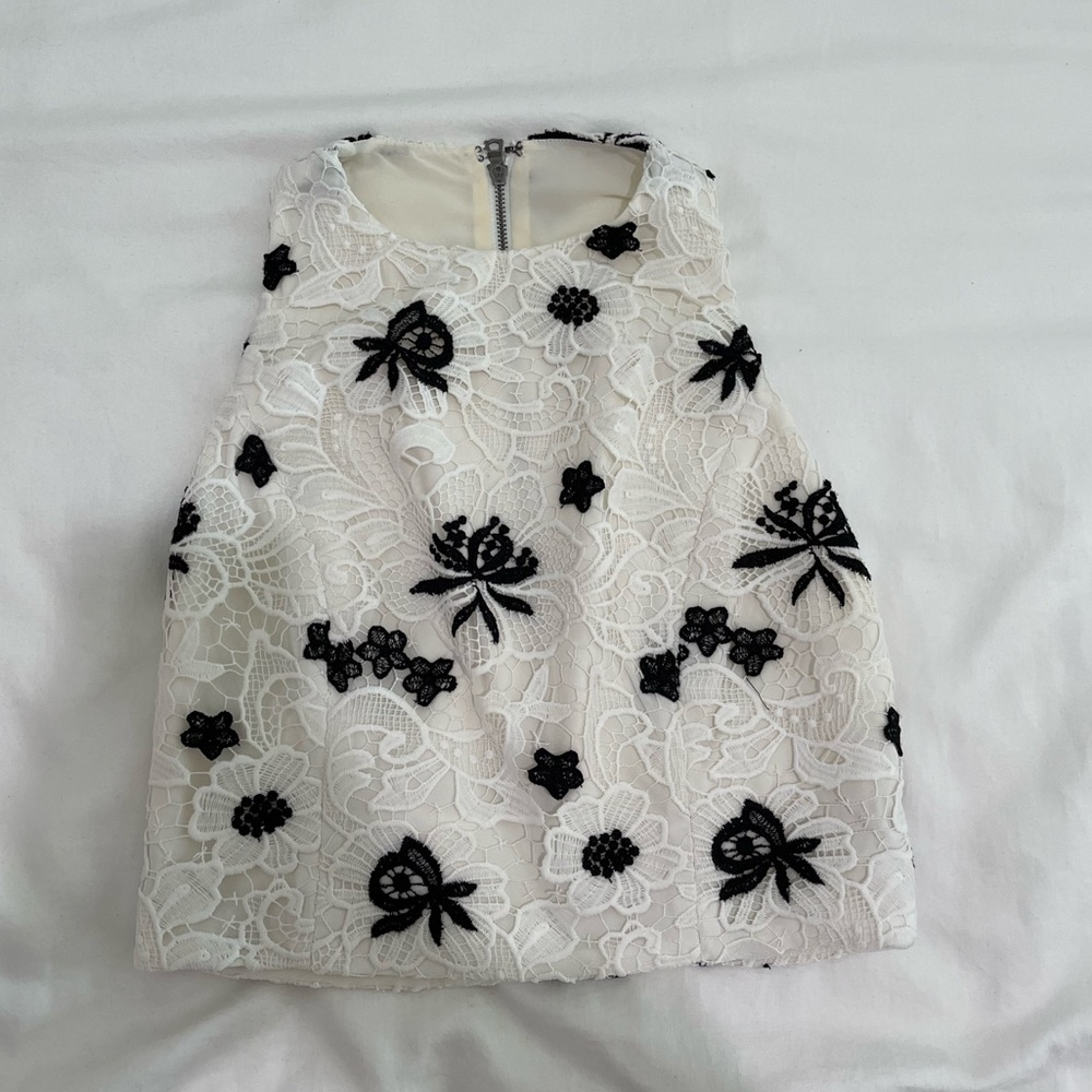 Alice and Olivia crop top